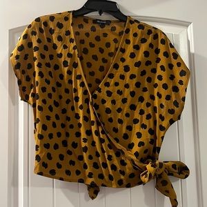 Madewell wrap top